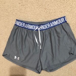 UA running shorts